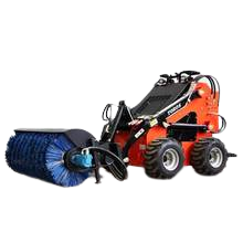 Mini chargeur hydraulique pour roue de 1 tonne, petite extrémité avant articulée, dérapage