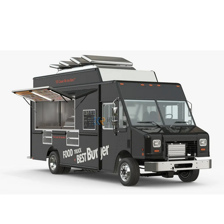 Remorque personnalisée de cône de neige de machine de restauration rapide de camion de nourriture, chariot de cuisine, chariots de hamburger