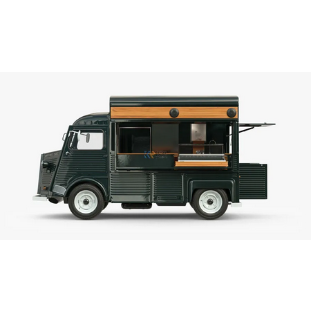 Camion de nourriture multifonctionnel avec équipement de cuisine complet, remorque alimentaire personnalisée, chariot à café électrique, pizza, hamburger