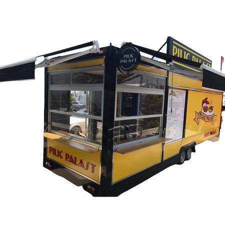 Camion de restauration rapide, Remorque mobile dominante et alimentaire, Chirurgiens Römork fe