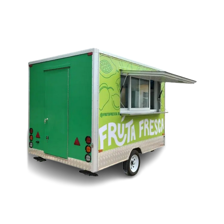 Camion alimentaire entièrement équipé personnalisé, camion de distribution de thé à bulles, camion de salade de café, remorque de nourriture à vendre, États-Unis