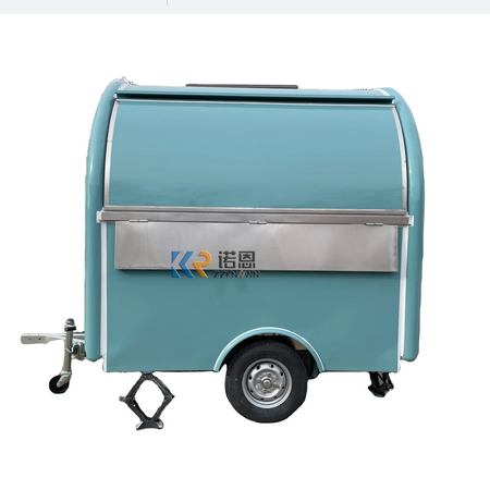 Chauffe-aliments mobile entièrement équipé, camion de pizza, kiosque