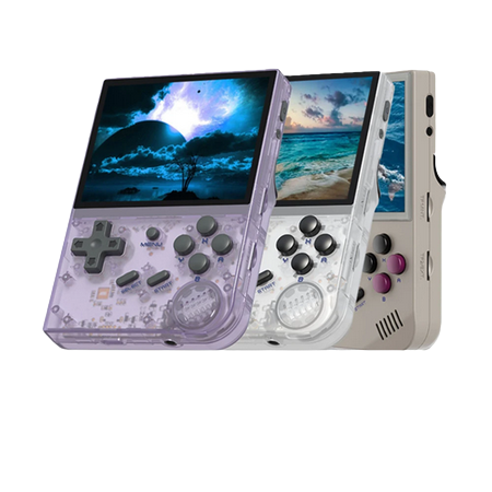 Rétro Déterminer Jeu RG35XX Console Système Linux 3.5 Pouces IPS Écran Cortex-A9 Portable Pocket Lecteur Vidéo 64 Go