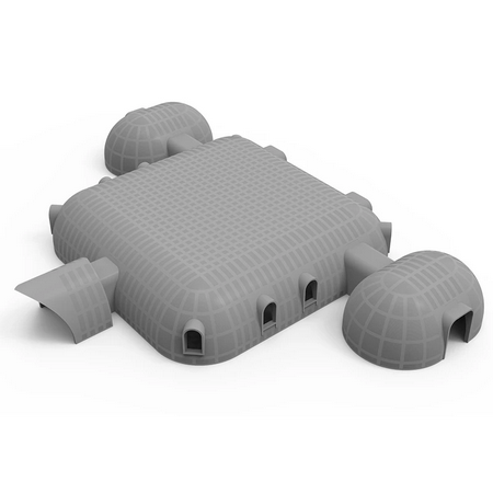 Maison breton pour jardin 6m diemcirculation hôtel nouvelle tente préfabriquée (379 mètres carrés)