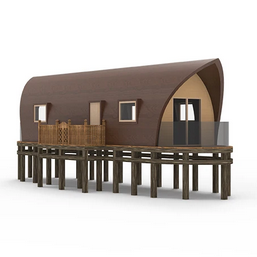 Maison de pêche de loisirs préfabriquée, bâtiment de bateau, offre spéciale