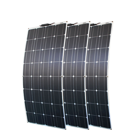 DGSUNLIGHT-Panneau Solaire Portable, Cellules à Plaque, Silicium Allin MonocBN, Flexible, 100W, 200W, 12V, 16V, 800W