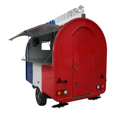 Remorque européenne personnalisée pour hot-dog, chariot de nourriture