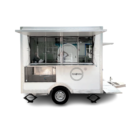 Remorque de Cuisson Personnalisée pour Snack Mobile, Chariot pour Hot Dog, Van, Pizza, Crème Glacée, Kiosque Alimentaire, Kiosque Tractable à Vendre aux États-Unis