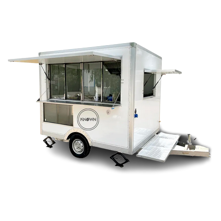 Remorque de Cuisson Personnalisée pour Snack Mobile, Chariot pour Hot Dog, Van, Pizza, Crème Glacée, Kiosque Alimentaire
