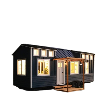 Maison Rustique de 30 Pouces (9.2m x 2.5m), Maison Préfabriquée, Architecture , Römork Ağak Ev, Remorque