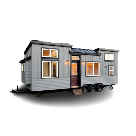 Golem House 28 '(8.50m x 2.50m), Tinyhouse, Maison Préfabriquée, Architecture , Römork Ağak Ev, Remorque