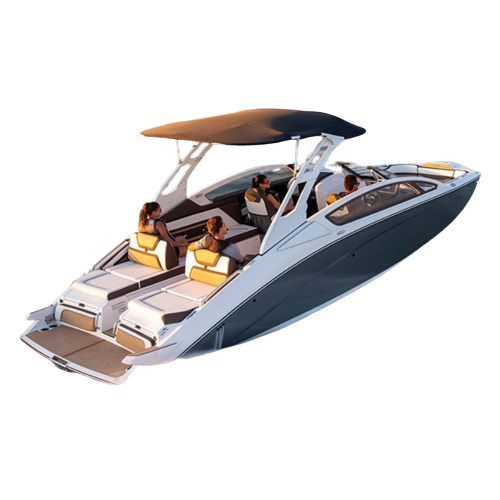 Eco-campor – bateau à Jet pour 12 personnes, classique et de luxe, à grande vitesse, 25 pieds
