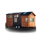 Maison préfabriquée en lin, maison de fer-blanc, maison préfabriquée, architecture, Römork Ağç Ev, maison de remorque, 8m x 2.5m, 26'