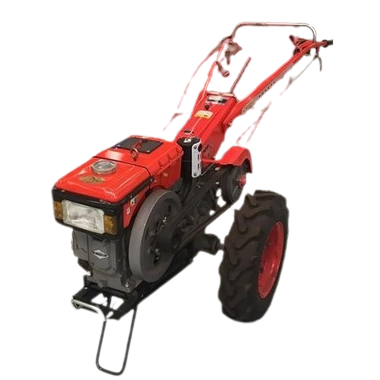 Petit tracteur de marche à deux roues, moteur refroidi à l'eau 10HP