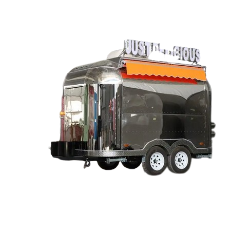 Airstream-Chariot de restauration rapide pour barbecue, remorque alimentaire entièrement équipée
