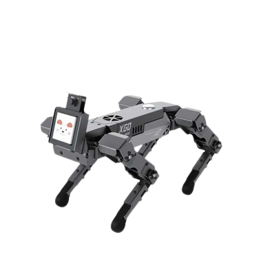 XGO-Mini robot quadrupède, collecte de données chien