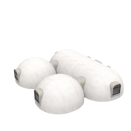 Suite de fenêtre française personnalisée, préfabriquée