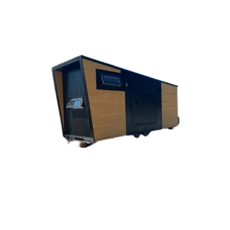 Garden House XL 26 '(8m x 2.5m), Tinyhouse, Maison préfabriquée, Architecture , Römork Ağak Ev, Remorque