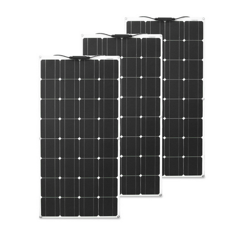 200w 300w kit de panneau solaire complet pour la maison panneau de camping en plein air chargeur solaire 12v avec régulateur de système domestique