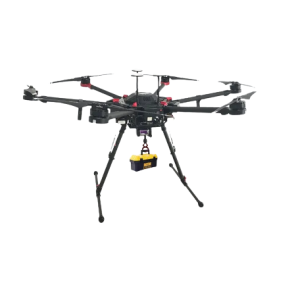 DJI Matrice 600 Pro Drone avec crochet de ULtélescopique, Tech pour le sauvetage et le importateur cargo