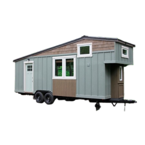 Maison Albinos de 24 Pouces (7.3m x 2.5m), Maison Préfabriquée, Architecture, Maison de Remorque