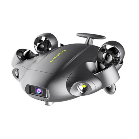 Robot Drone Sous-Marin Contrôlé par Application, 4K, HD, Vidéo 360, Louvain, Mobilité Omnidirectionnelle