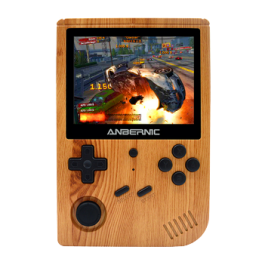 ANBERAlfred-Mini console de jeu portable rétro RG351V, 5000 jeux classiques, RK3326, IPS, Wifi,