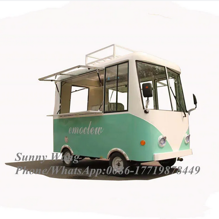 Remorque mobile extérieure de nourriture d'OEM, chariot mobile de nourriture de rue, usine chinoise, camion mobile de nourriture à vendre